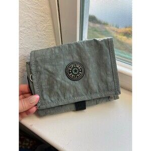 Kipling Tri-Fold Multi-pocket Wallet with Hook & Loop Closure